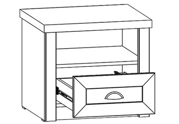 Стол прикроватный SN PROVANCE GAŁA FURNITURE