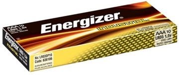 BATERIA ENERGIZER INDUSTRIAL AAA LR03, 1,5V, 10SZT