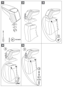 LOKETNÍ OPĚRKA ARMSTER II TOYOTA VERSO OD 2013R