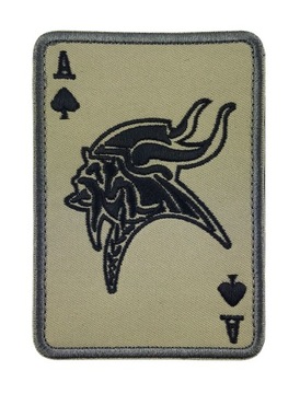 Naszywka na rzep Karta Wiking MORALE PATCH AS PIK
