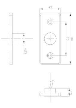 Габаритный фонарь VW LT Sprinter Led боковой габарит Эвакуатор Полуприцеп 12/24В