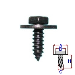 Винт крепления OPEL SEAT SKODA VW AUDI BMW FORD
