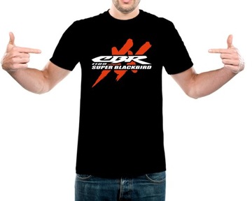 KOSZULKA motocyklowa t-shirt z nadrukiem honda CBR 1100 XX SuperBlackbird