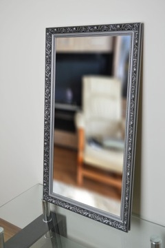 Lustro 6001004 zdobione srebro złoto białe 60x160