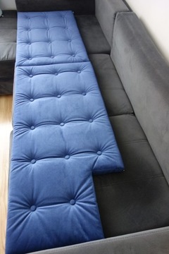 стеганое сиденье, подушка-скамейка, размер 80см