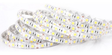 TAŚMA LED 5050 300LED 5M IP65 12V BIAŁY ZIMNY