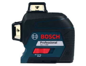 LASER GLL 3-80 BOSCH + WALIZKA + STATYW 150cm