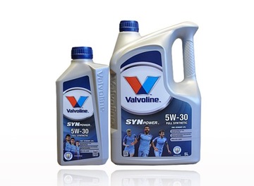 OLEJ VALVOLINE SYNPOWER FE 5W30 5W-30 6L - ŚLĄSK