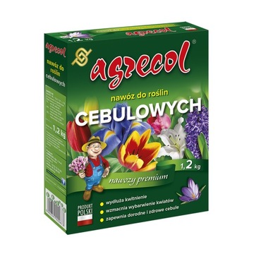 NAWÓZ DO ROŚLIN CEBULOWYCH I BYLIN 1,2KG AGRECOL