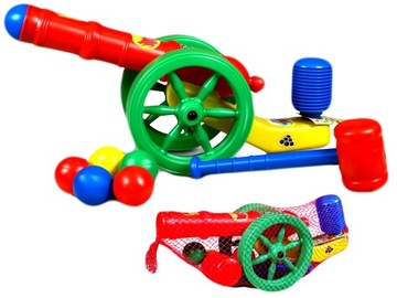 Игровой набор GUN HAMMER 6 BALLS PLAY SET