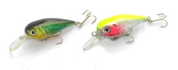 2x Wobler OKOŃ SUM SZCZUPAK Woblery 6,2 cm.