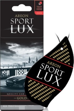 Areon Sport Lux GOLD zawieszka choinka zapach 10x