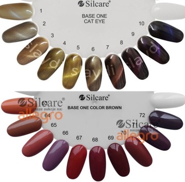 slay GEL BASE ONE silcare разноцветный пастельный неоновый красный