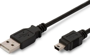 Кабель Digitus USB 2.0 A-mini B, 3 м