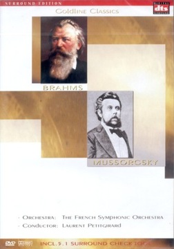 DVD Goldline Classics 2 Brahms - Mussorgsky-FOLIA