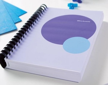 Grzbiety do bindowania 45mm op. 50 szt Czarne