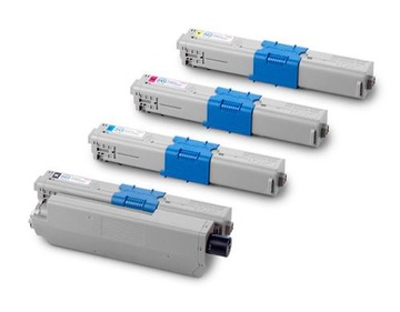 4 X TONER OKI C510 CMYK C511 C530dn C531 MC561