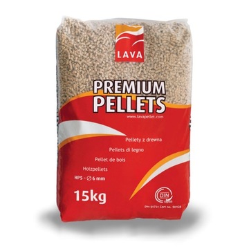 Pellet drzewny LAVA 975kg - darmowa dostawa