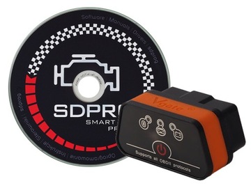 PL SDPROG + Interfejs BT OBD2 Mazda Mitsubishi