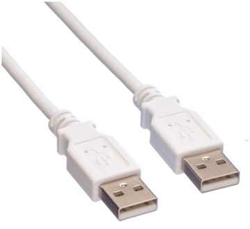 КАБЕЛЬ USB 2.0 A-A, БЕЛЫЙ 4,5М