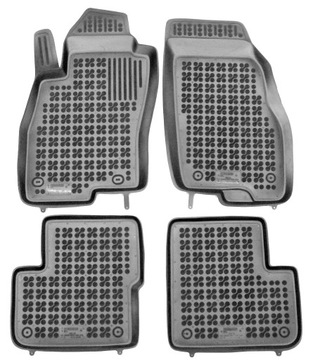 Fiat Grande Punto 2005-2009 dywaniki gumowe korytkowe Rezaw-Plast