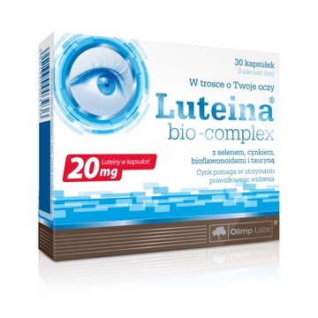 OLIMP LUTEINA BIO-COMPLEX 30kaps DOBRY WZROK