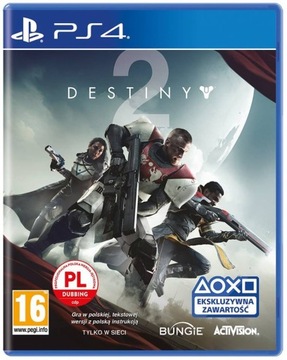 DESTINY 2 PS4 + DLC NOWA FOLIA POLSKA