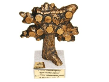 statuetka DRZEWKO SZCZĘŚCIA TATY prezent urodziny