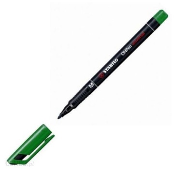 Foliopis Marker Stabilo OHP-en M 1,0 zielony pisak