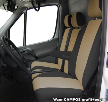 Fiat Ducato Boxer Jumper II III 2+1 ВЕЛЮРОВЫЕ ЧЕХЛЫ