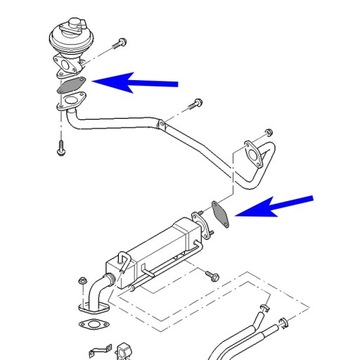 Zaślepka EGR Ranger Mazda BT-50 B2500 2.5 3.0 TDCi