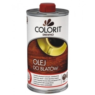 Olej do blatów drewnianych 500ml - COLORIT