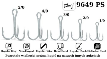 МОРСКОЙ ЯКОРЬ ДЛЯ COD VMC 9649PS № 3/0