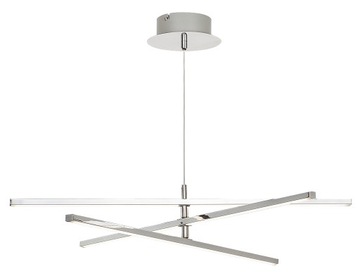 фото ориг. №5, Pendant light chandelier led backlight chrome modern longitudinal adjustable 60 rabalux