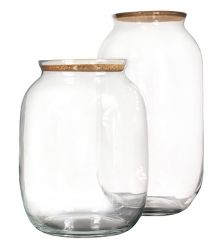фото ориг. №2, Flowerpot glass sloj balloon left h42+ lid traffic jam