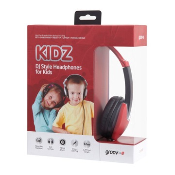 НАКЛОННЫЕ НАУШНИКИ GROOV-E KIDZ DJ GV-590