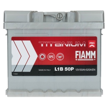 АККУМУЛЯТОР FIAMM L1B 50P 50Ач 520А