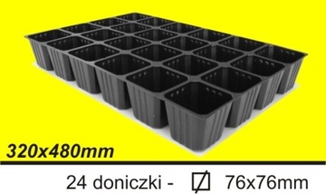 MULTI-POT - ПОДДОН ДЛЯ ПОСЕВА DP 8/24, упаковка 80 шт.