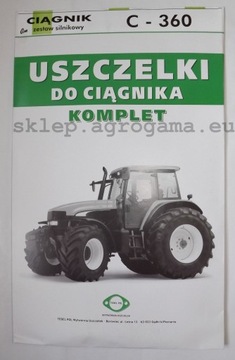 Uszczelki kpl uszczelek silnika silnik C360 Ursus