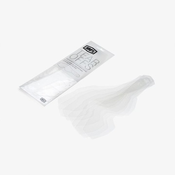 100% ZRYWKI DO GOGLI 100 PROCENT TEAR OFFS 50SZT