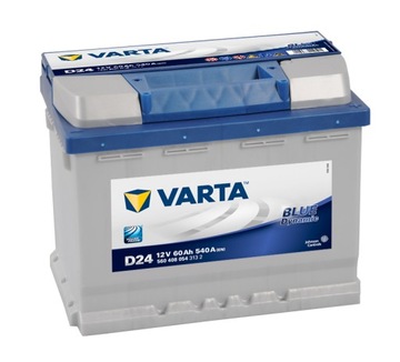 Akumulator 60AH/540A P VARTA D24 Blue Dynamic