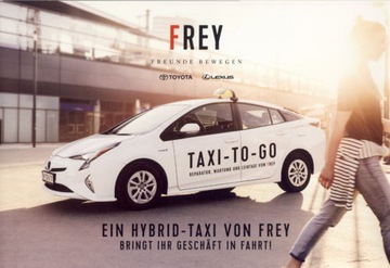 Toyota i Lexus Taxi modele prospekt 2017 Austria