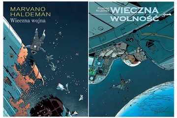 WIECZNA WOJNA / WOLNOŚĆ Tom 1-2 zestaw Marvano Mistrzowie Komiksu NOWE