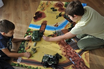 Игровой коврик для кукольного домика 100х160см в подарок