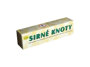 KNOTY SIARKOWE siarka w paskach sirne 400g