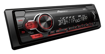 РАДИО PIONEER MVH-S210DAB iPhone Spotify USB DAB+