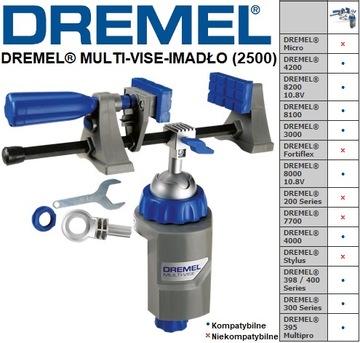 МНОГОТИПИСНЫЕ ТИСКИ DREMEL (2500)