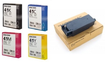 Ricoh 41 GC41 CMYK IC41 SG3100SNw SG3110dn SG3120