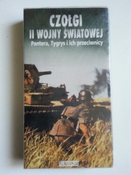 Czołgi II Wojny Światowej Pantera Tygrys,VHS