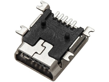 Разъем Mini USB 5p 5pin типа B для SMD-монтажа (1946 г.)